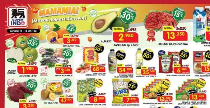 Katalog Promo Superindo Mulai 10-13 Oktober 2022