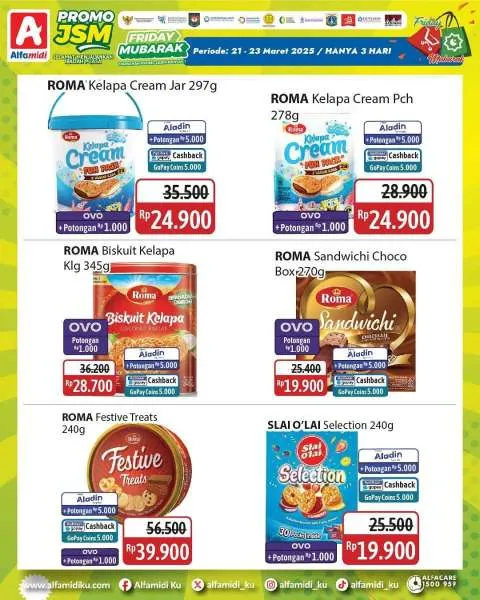 Promo JSM Alfamidi Periode 21-23 Maret 2025