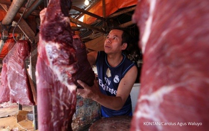Impor daging hewan naik 85% di Januari-September 