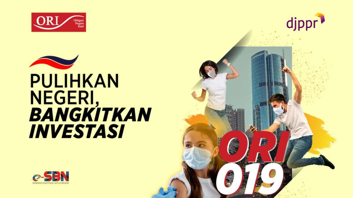Kupon ORI019 Dipatok 5,57%, Pemerintah Bidik Penjualan Rp 10 Triliun
