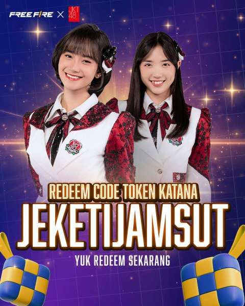 Kode redeem FF X JKT48