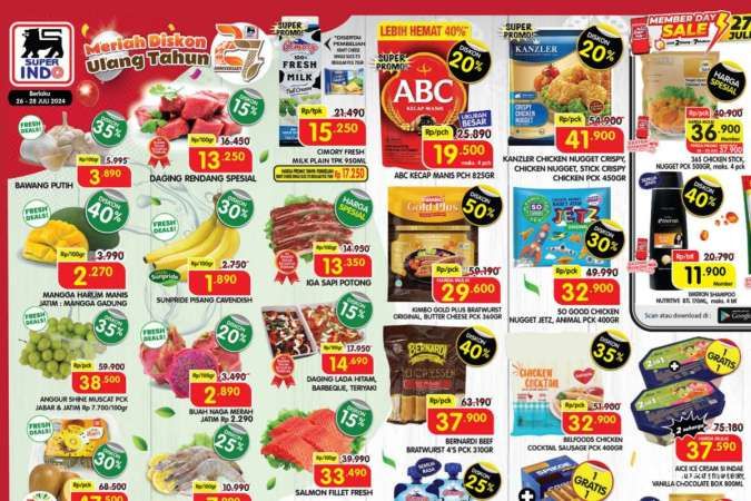 Promo JSM Superindo Weekend 27 Juli 2024, Mama Lemon Diskon 30% Hanya Hari Ini