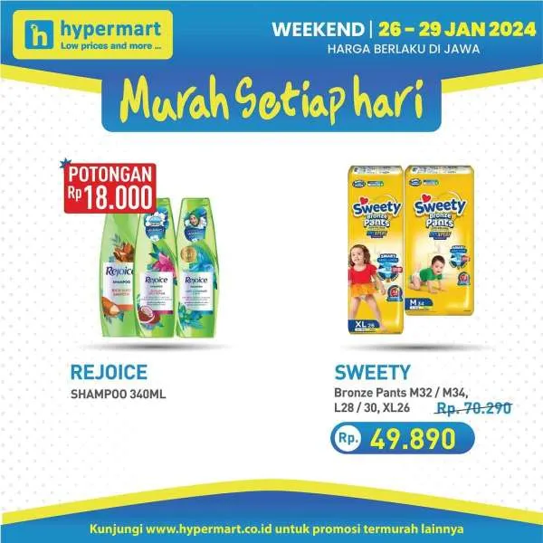 Promo JSM Hypermart Hyper Diskon Weekend Periode 26-29 Januari 2024