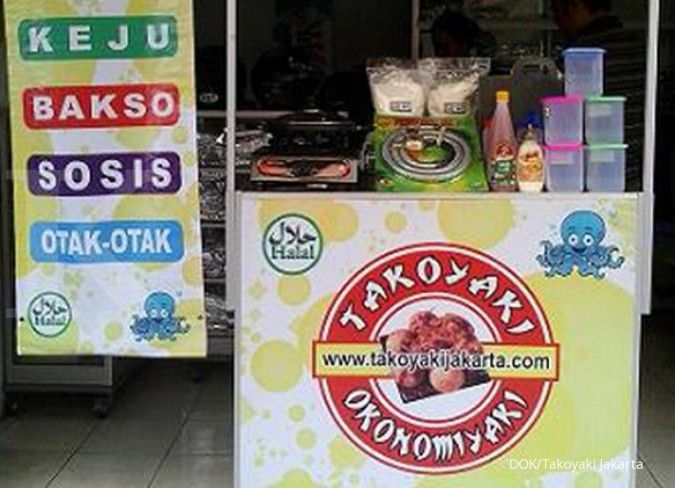Menjajal tawaran kemitraan takoyaki dari Jakarta