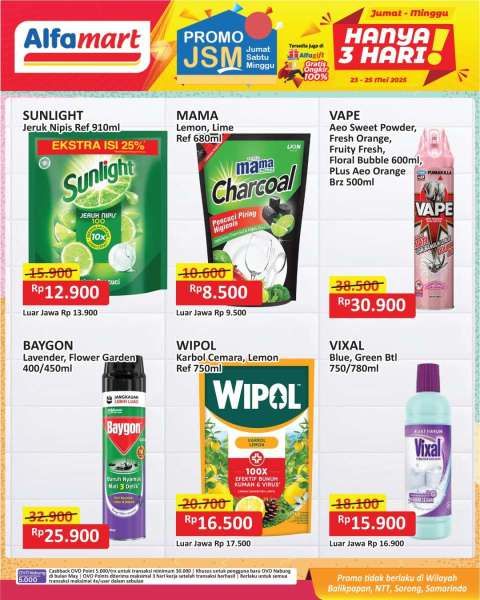 Promo JSM Alfamart 23-25 Mei 2025
