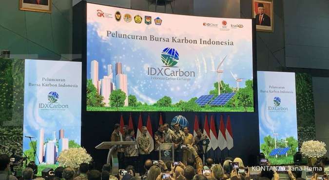 Presiden Jokowi Meresmikan Bursa Karbon Indonesia
