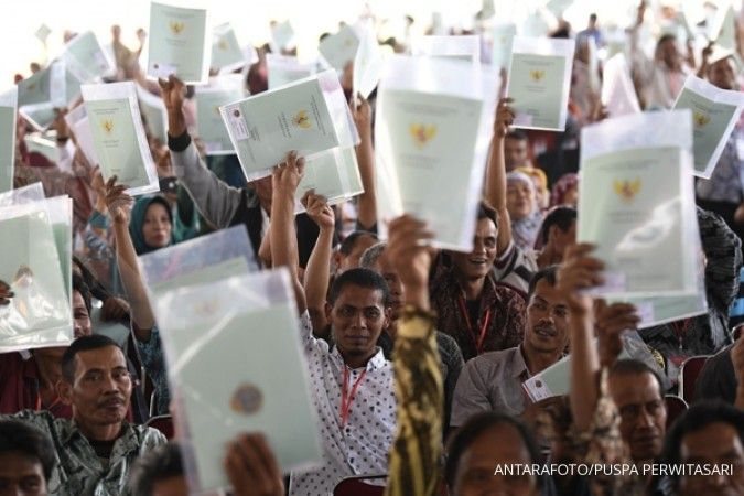 Jokowi serahkan 3.000 sertifikat tanah di Bali