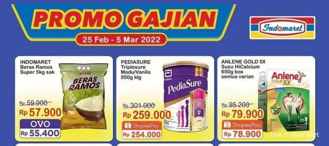 Promo Gajian Indomaret Periode 25 Februari-5 Maret 2022