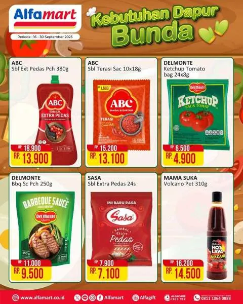 Promo Alfamart Kebutuhan Dapur Periode 16-30 September 2025