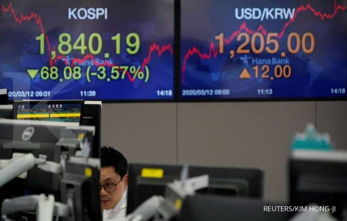 Harga saham perusahaan IPO di Korsel terus melonjak