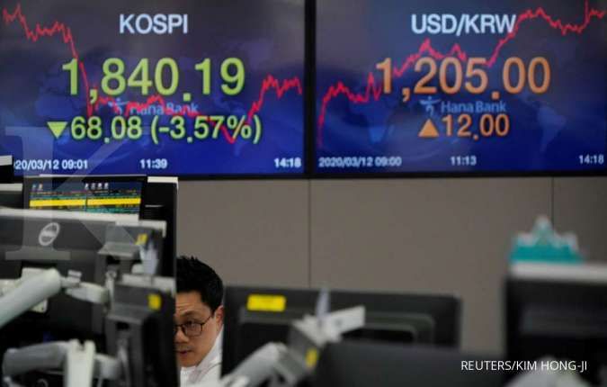 Bursa Asia kompak menguat pada hari ini (23/11) berkat optimisme vaksin Covid-19