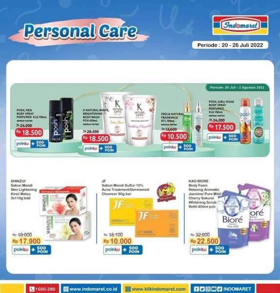 Promo Indomaret Super Hemat Mingguan Terbaru 20-26 Juli 2022