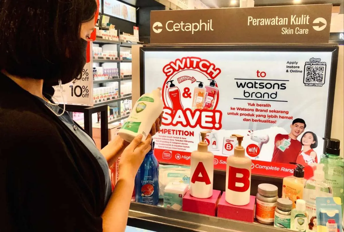 Duta Intidaya (DAYA) gencar promosikan Watsons Brand