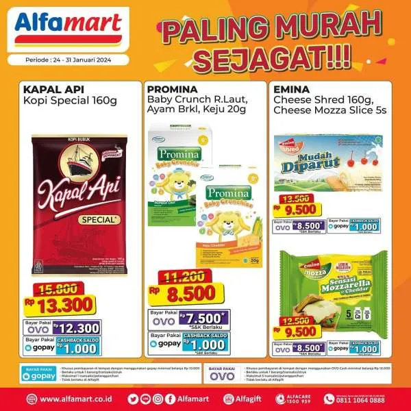 Promo Alfamart Paling Murah Sejagat Periode 24-31 Januari 2024