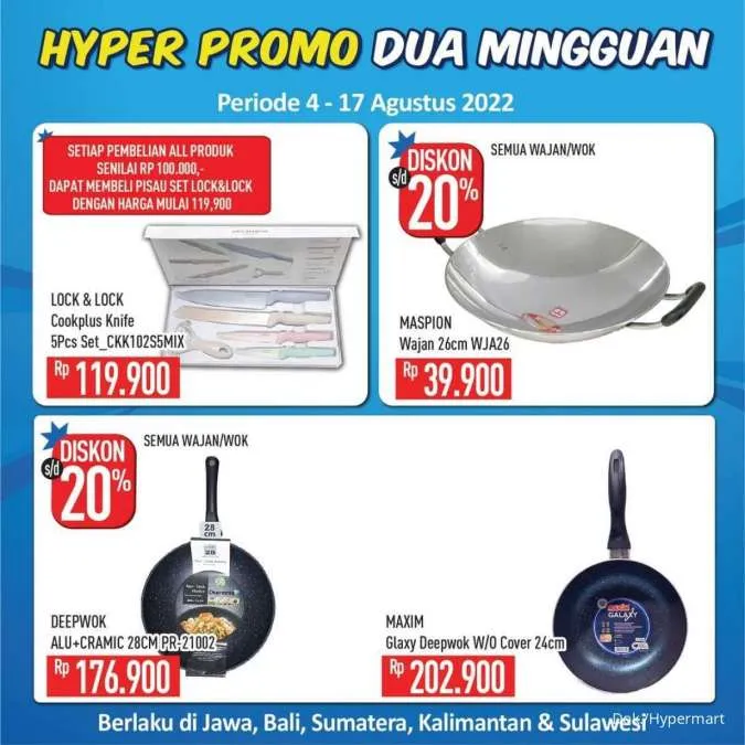 Promo Hypermart Dua Mingguan Periode 4-17 Agustus 2022