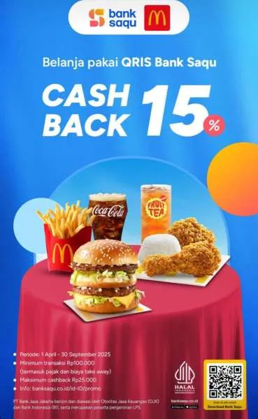 Promo Bank Saqu McD