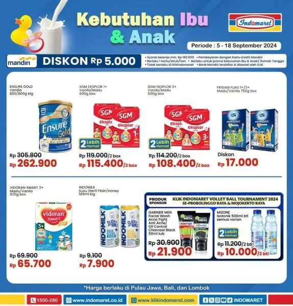 Promo Indomaret Super Hemat Periode 5-18 September 2024