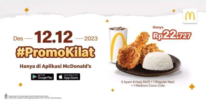 Promo 12.12 McD: Paket Kilat