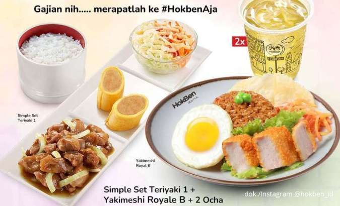  Hari Terakhir Promo HokBen Payday Deals, Makan Berdua Cuma Rp 31.000-an/Orang
