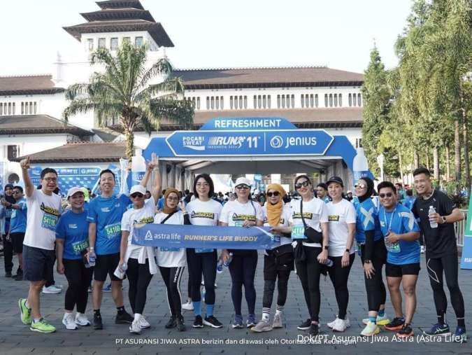 Astra Life Lindungi Pelari di Ajang Pocari Sweat Run Indonesia 2024