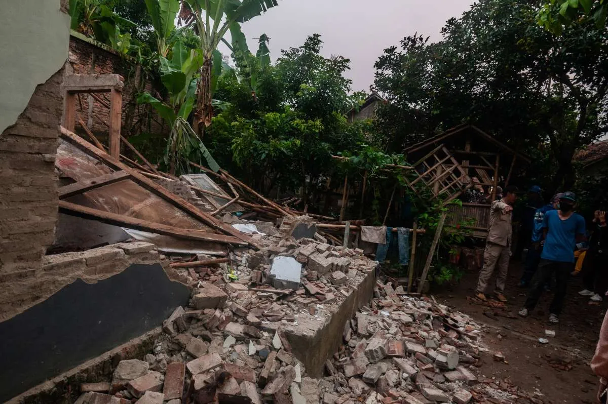 Gempa Banten, 1.100 Rumah dan 13 Sekolah Dilaporkan Rusak