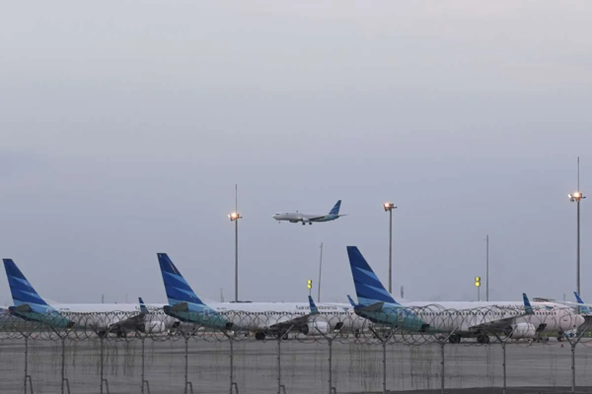 Ikuti saran pemerintah, Garuda Indonesia menunda penerbangan dari dan ke China