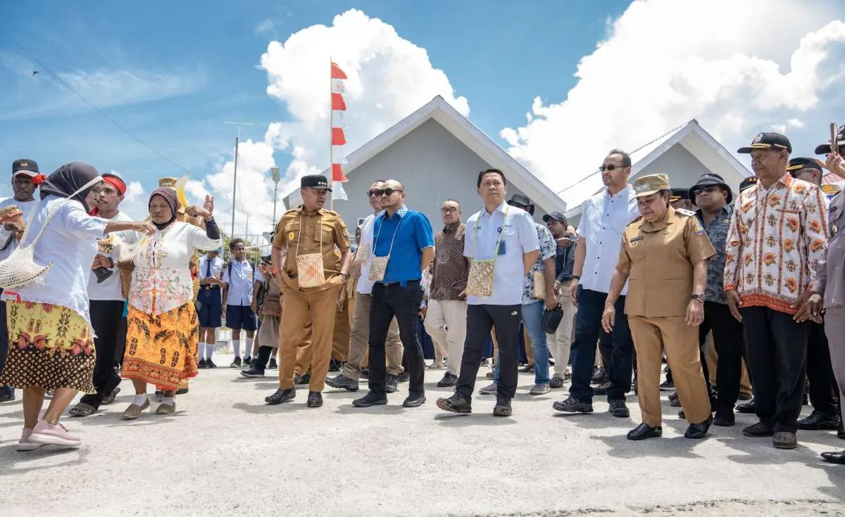 Gelar Prosesi Adat, Pupuk Kaltim Mohon Restu Masyarakat Adat guna Bangun Pabrik Pupuk