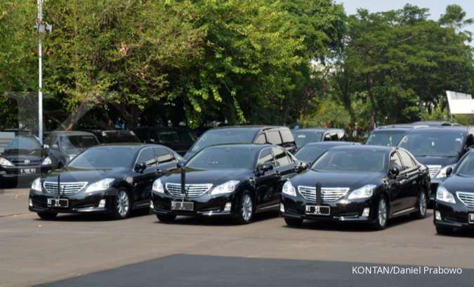 Toyota Crown 2.5 HV G-Executive jadi mobil dinas menteri Jokowi-Ma'ruf
