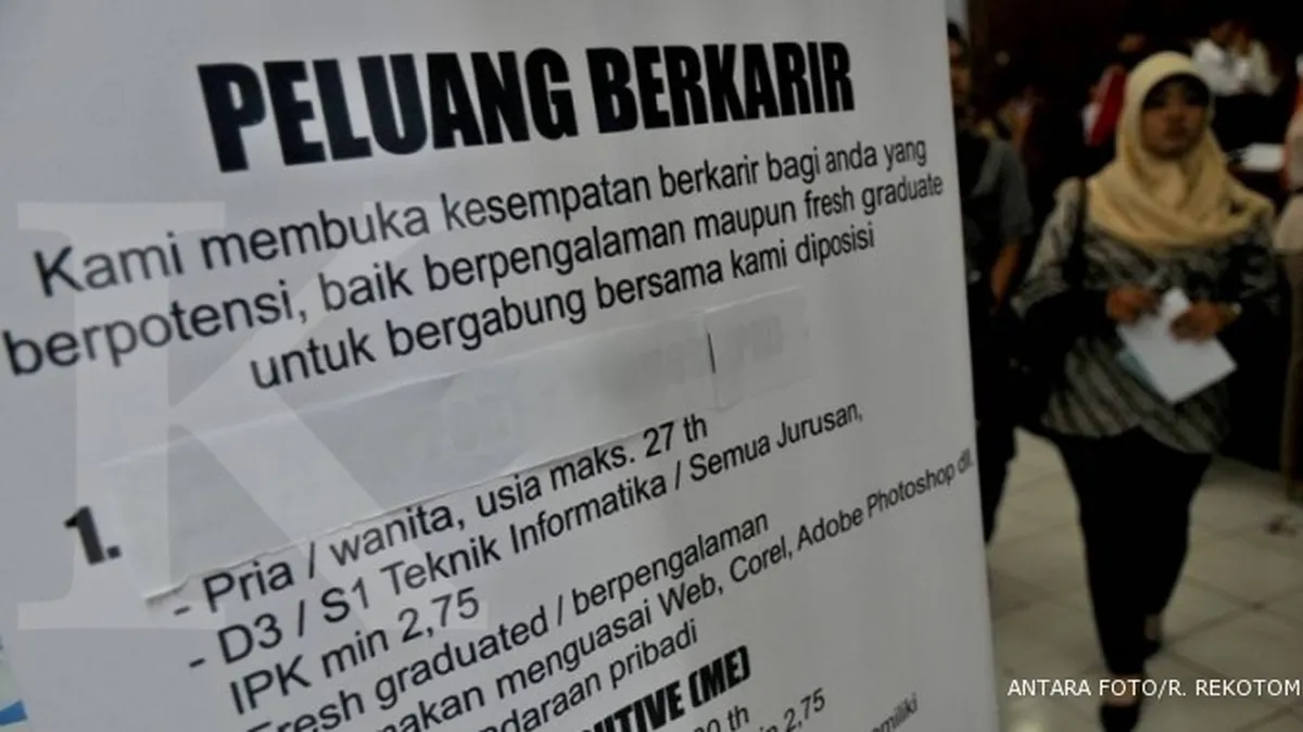 Penyerapan pekerja jangan lagi andalkan pertanian