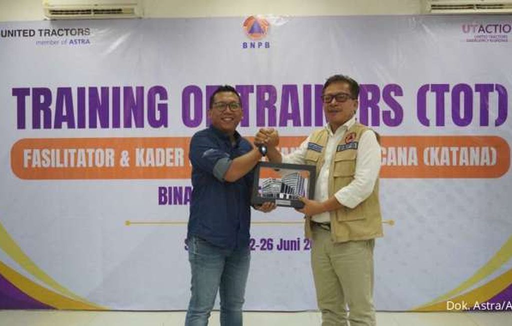 United Tractors Gelar Pelatihan Kampung Tangguh Bencana bagi Desa Binaan