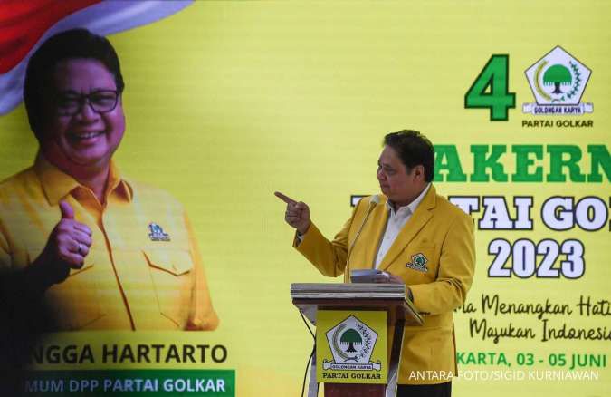 Golkar Dukung Capres Prabowo, Airlangga: Prabowo Lahir dari Rahim Golkar