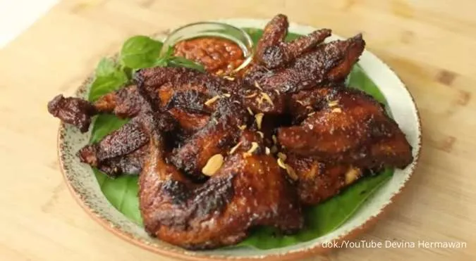 Resep Ayam Bakar Kecap Bumbu Medok yang Enak dan Gampang, Cukup Pakai Teflon Saja
