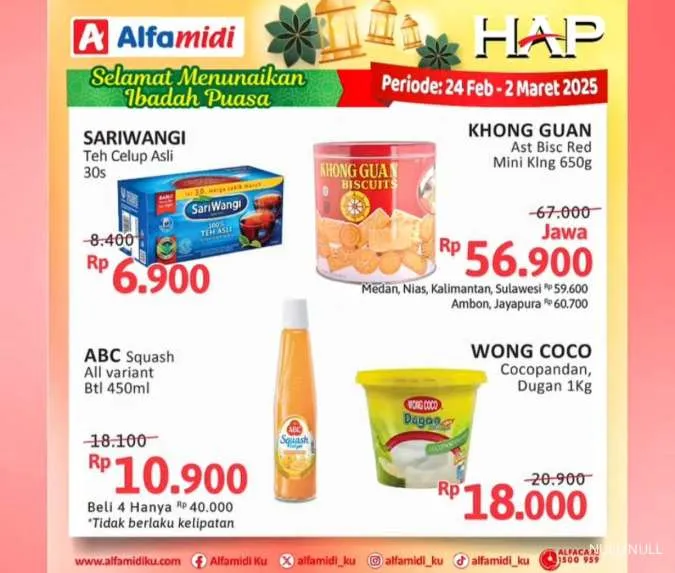 Promo Alfamidi Hemat Satu Pekan Periode 24 Februari-2 Maret 2025