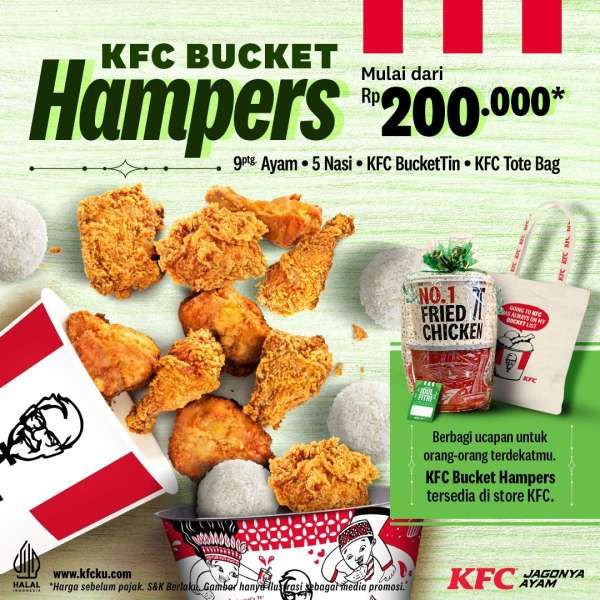 Promo KFC Hampers Menjelang Lebaran di Bulan April 2024