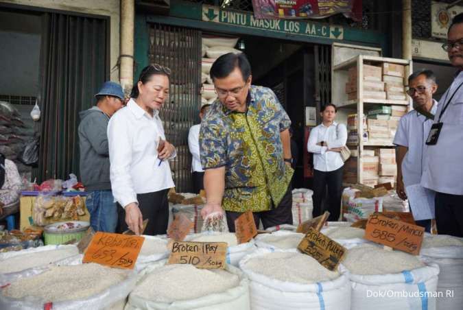 Ombudsman Sidak Pasar Induk Beras Cipinang Usai Heboh Beras Oplosan