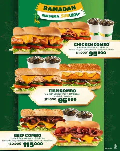 Promo Subway Ramadhan