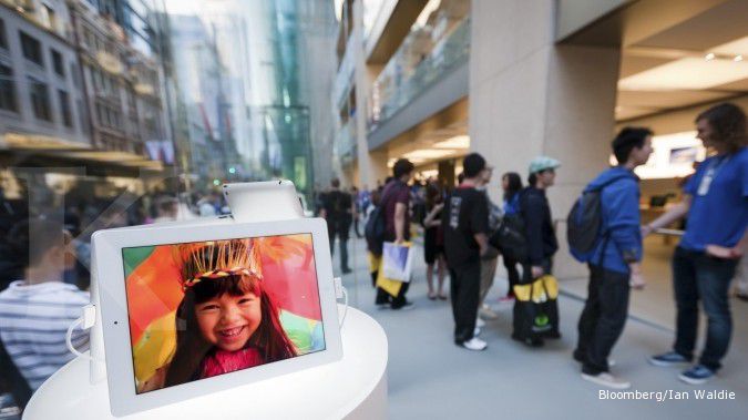 Pasar tablet China melejit 63%, Apple penguasanya