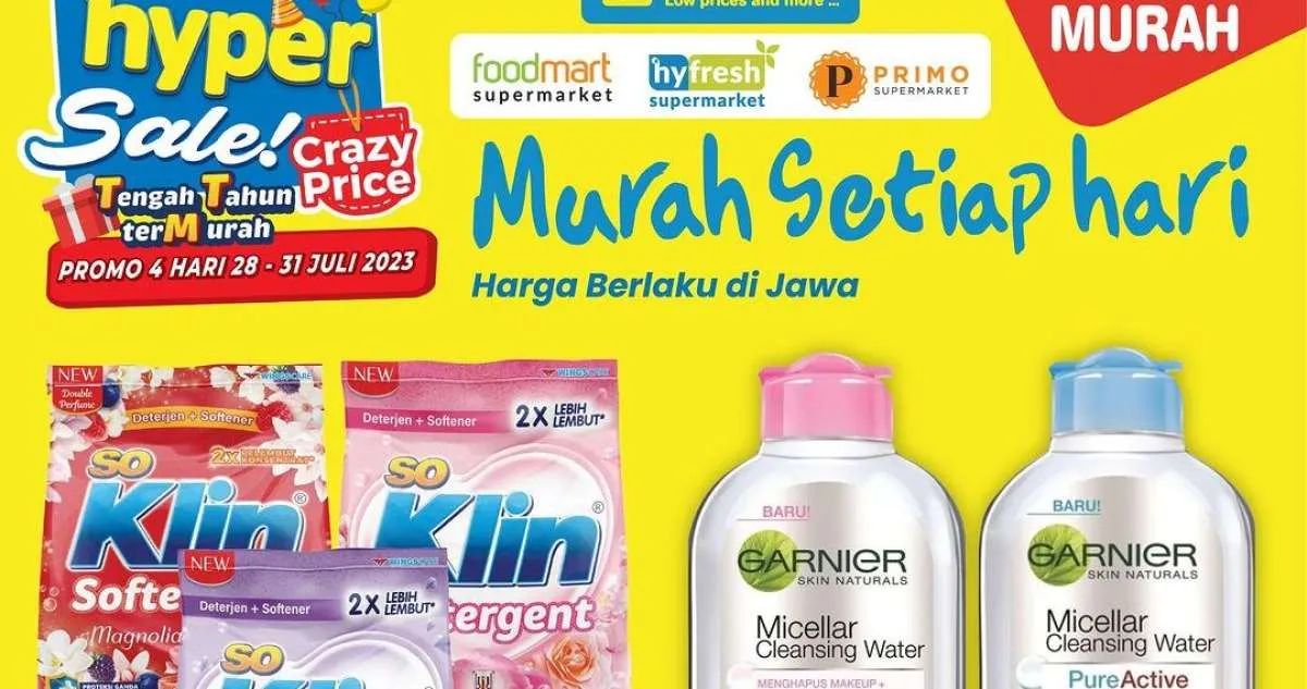 Harga Promo Hypermart 31 Agustus 2023, Promo Hyper Sale Sampai Hari Senin