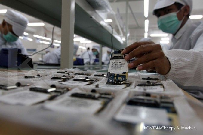 Produsen ponsel global mulai membangun pabrik