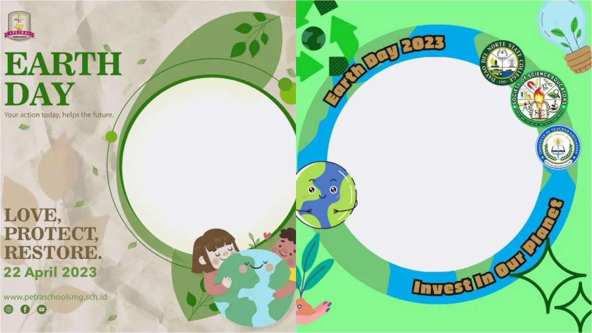Kumpulan Twibbon Hari Bumi 2023 Peringatan Earth Day, Bagikan di Medsos