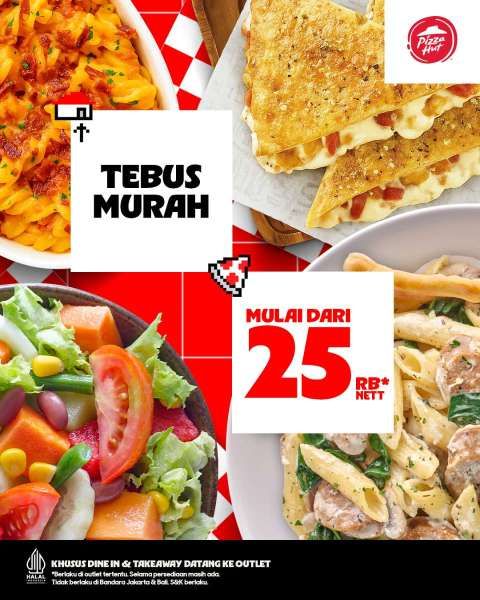 Promo Pizza Hut Tebus Murah Bulan September 2025