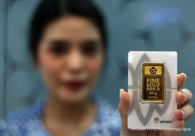 Harga Emas Antam Hari Ini Turun Rp 14.000 Jadi Rp 1.679.000 Per Gram, Selasa (11/3)