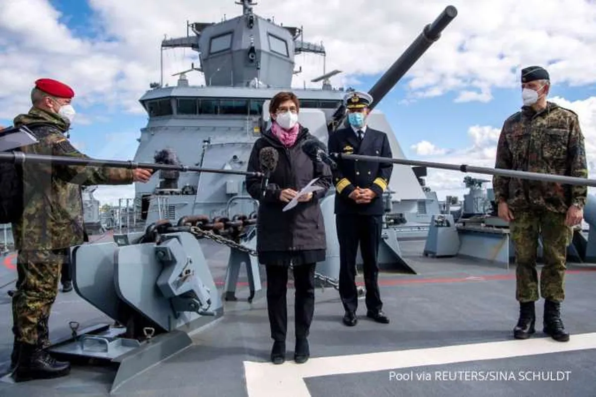 Kapal perang Jerman menuju Laut China Selatan, apa yang terjadi? 