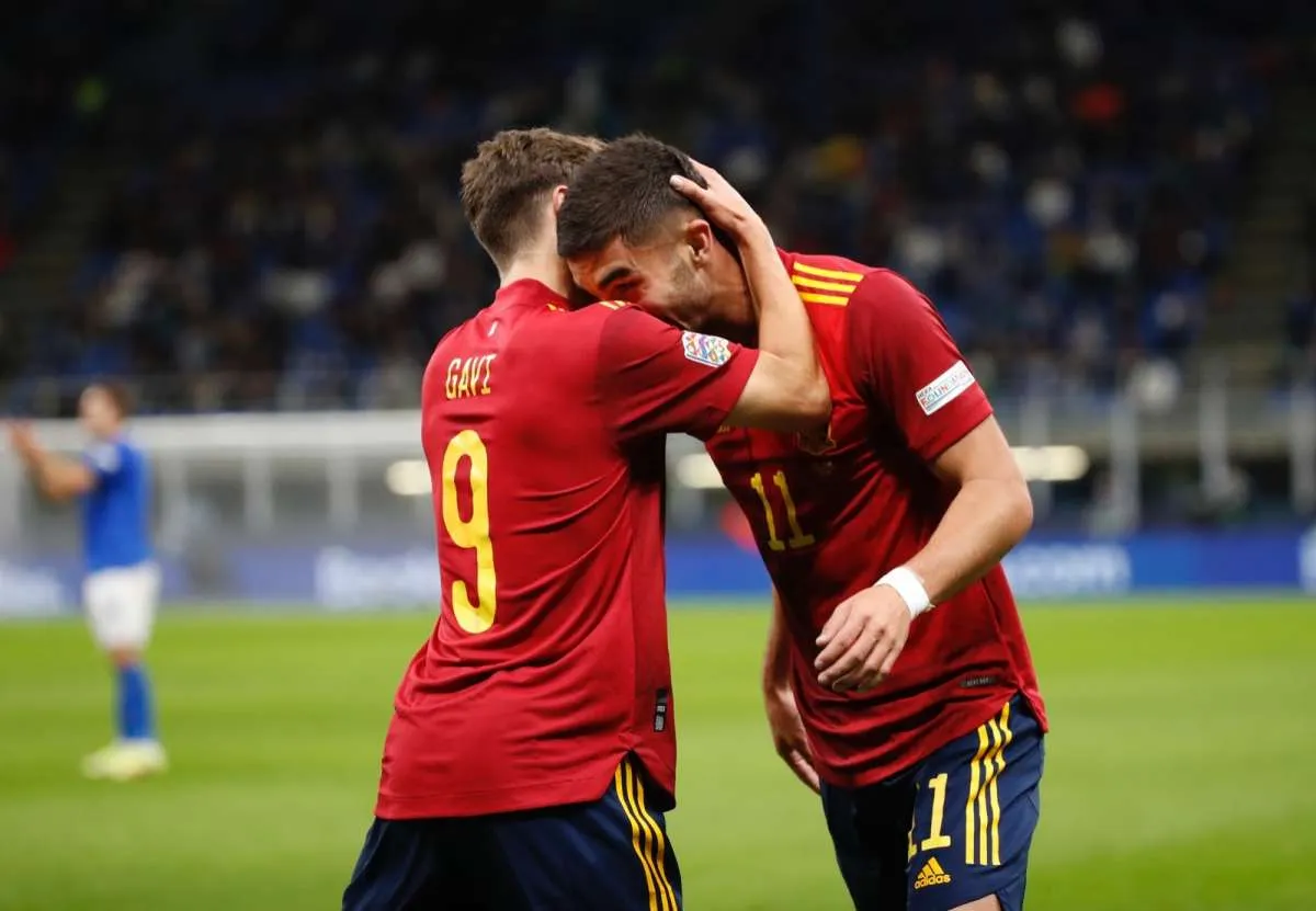 Hasil Italia vs Spanyol di UEFA Nations League: La Furia Roja tekuk Azzurri 1-2