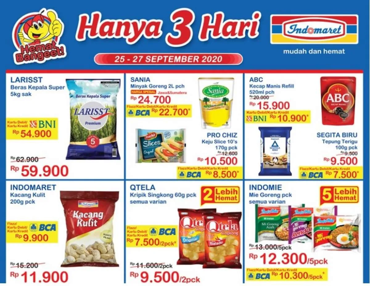 Promo JSM Indomaret Hanya 3 Hari, 25-27 September 2020, diskonan lagi!