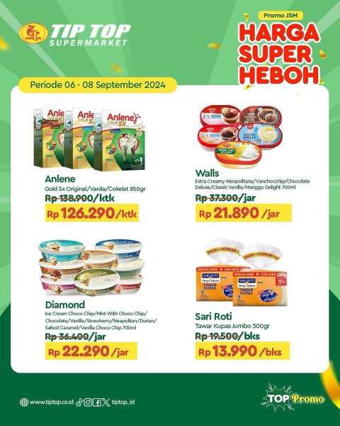 Promo Minyak Goreng di JSM Tip Top 6-8 September 2024