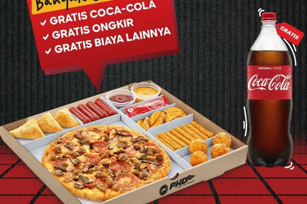 Promo PHD Agustus 2023, Beli Big Box Signature Gratis Cola, Ongkir, dan Biaya Lainnya
