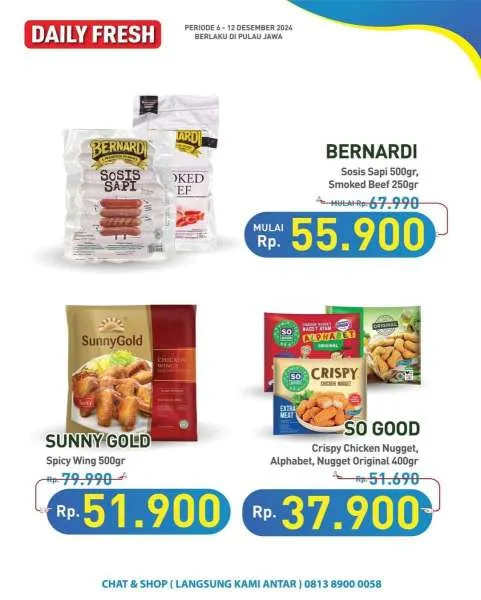 Promo JSM Hypermart Hyper Diskon Weekend Periode 6-9 Desember 2024