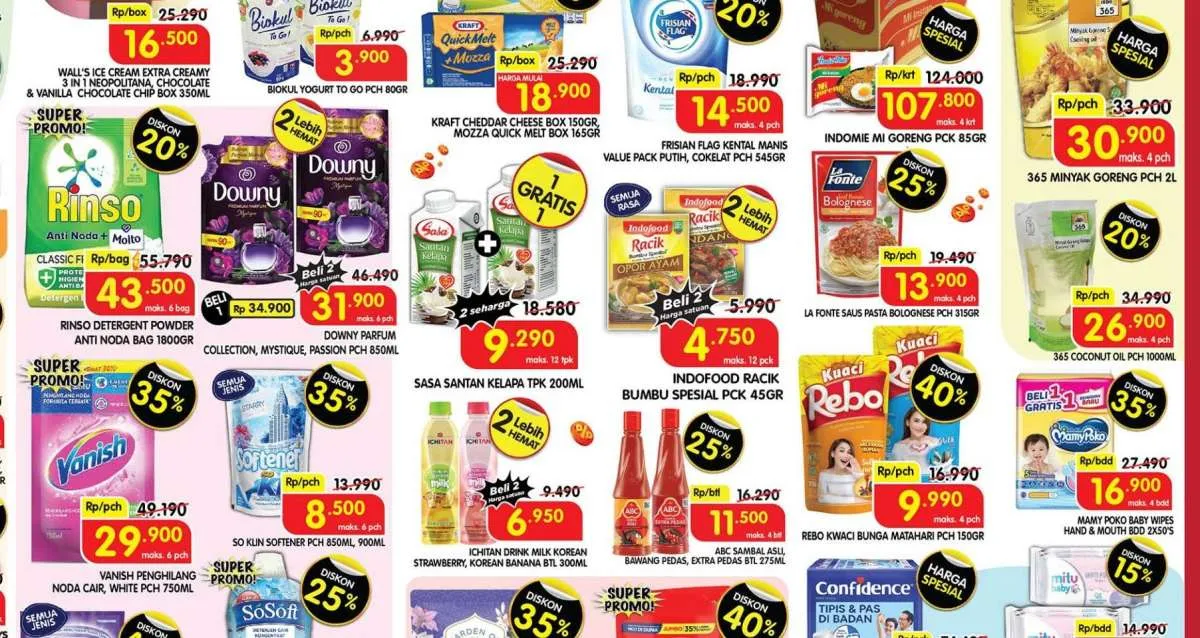 Promo JSM Superindo 1-3 September 2023, Ada Penawaran Beli 1 Gratis 1 di Awal Bulan
