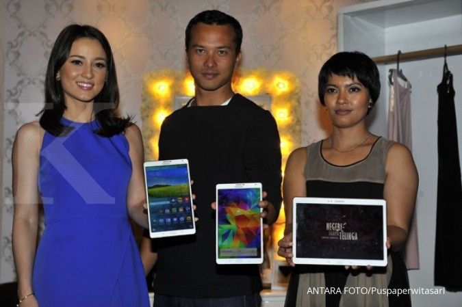 LINE duetkan Nicholas dan Marina Renata